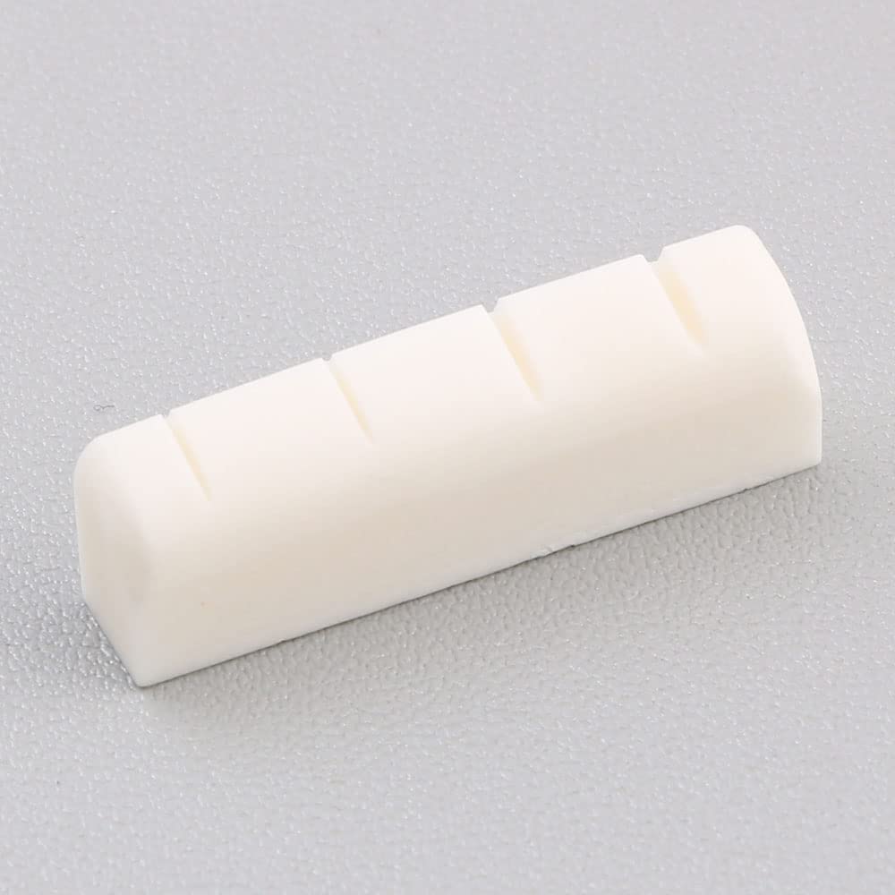 Lywsmsk Bone Banjo Top Nut For 4 String / 5 String Banjo 30X 6X 9Mm