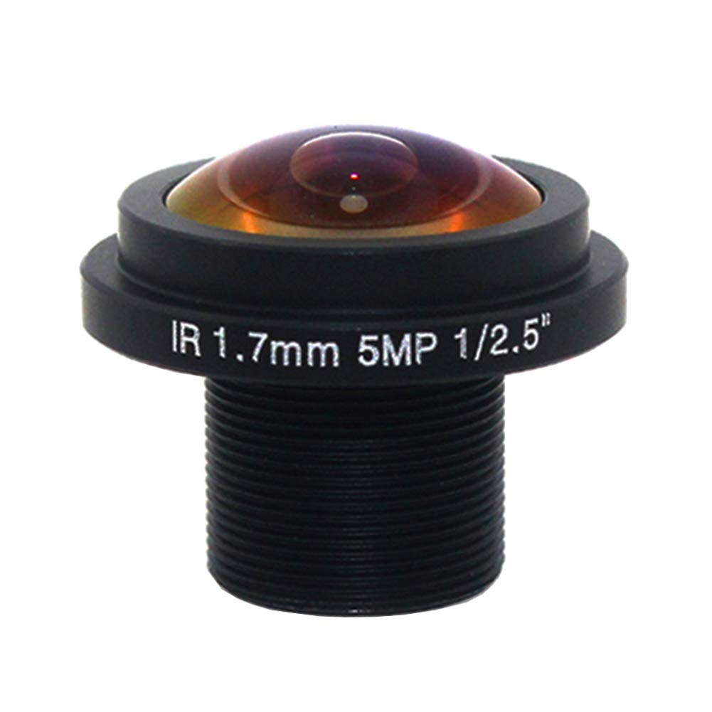 Dahszhi Wide Angle Fisheye Lens 1.7Mm 180 Degree Hd 5 Megapixel Lens For Cctv Ip Camera Panoramic Cctv Camera Lens