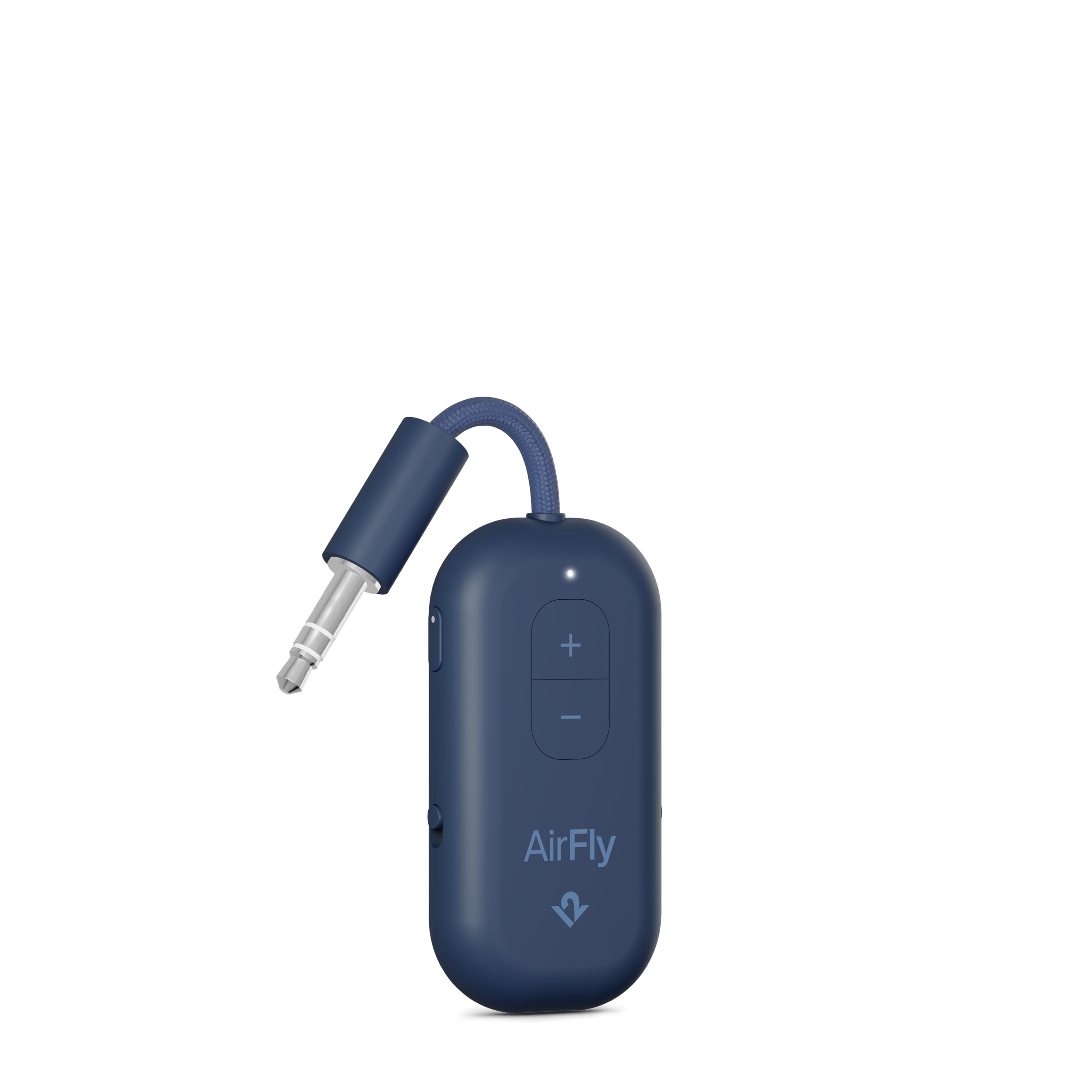 Twelve South AirFly Pro 2 Bluetooth 5.0 Transmitter/Receiver for TV/Airplane to 2 Wireless Headphones - Wireless Adapter for Air
