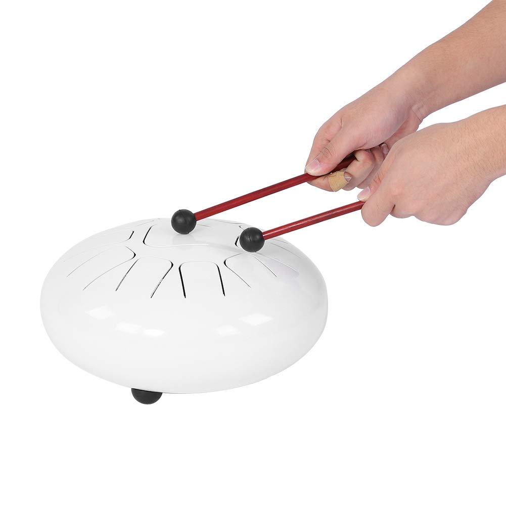 Steel Tongue Drum, 12 Steel Tongue Drum 11 Musical Hand Drums Handpan With Storage Bag And Mallet For Full Ethereal Sound, Sui