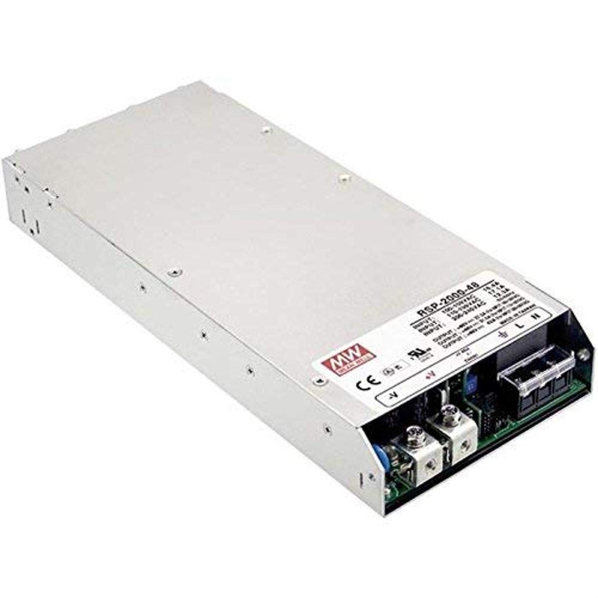Mean Well Rsp 2000 24 Single Output Enclosed Power Supply With Parallel Function, 24 Volt, 80 Amp, 1920 Watt