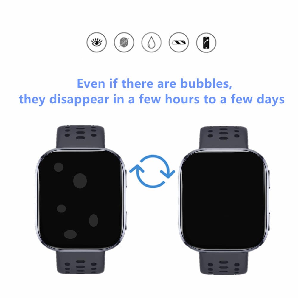 Mihence Compatible For Amazfit Bip 6 Screen Protector, Hd Tpu Protective Film Compatible For Bip 6 Smartwatch (6Pcs)