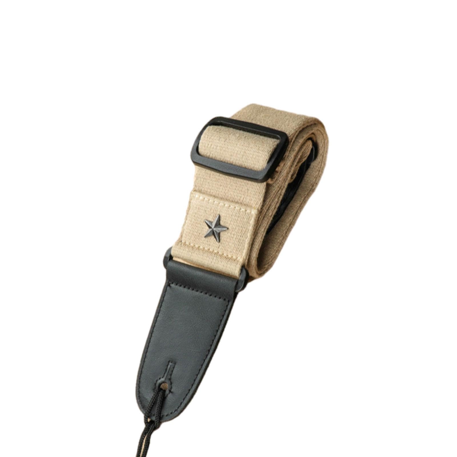 CALANDIS?Guitar Strap Cotton Cloth Leisure for Electric Guitar Mandolins Bass Guitars Khaki | Straps | Parts & Accessories | Gui