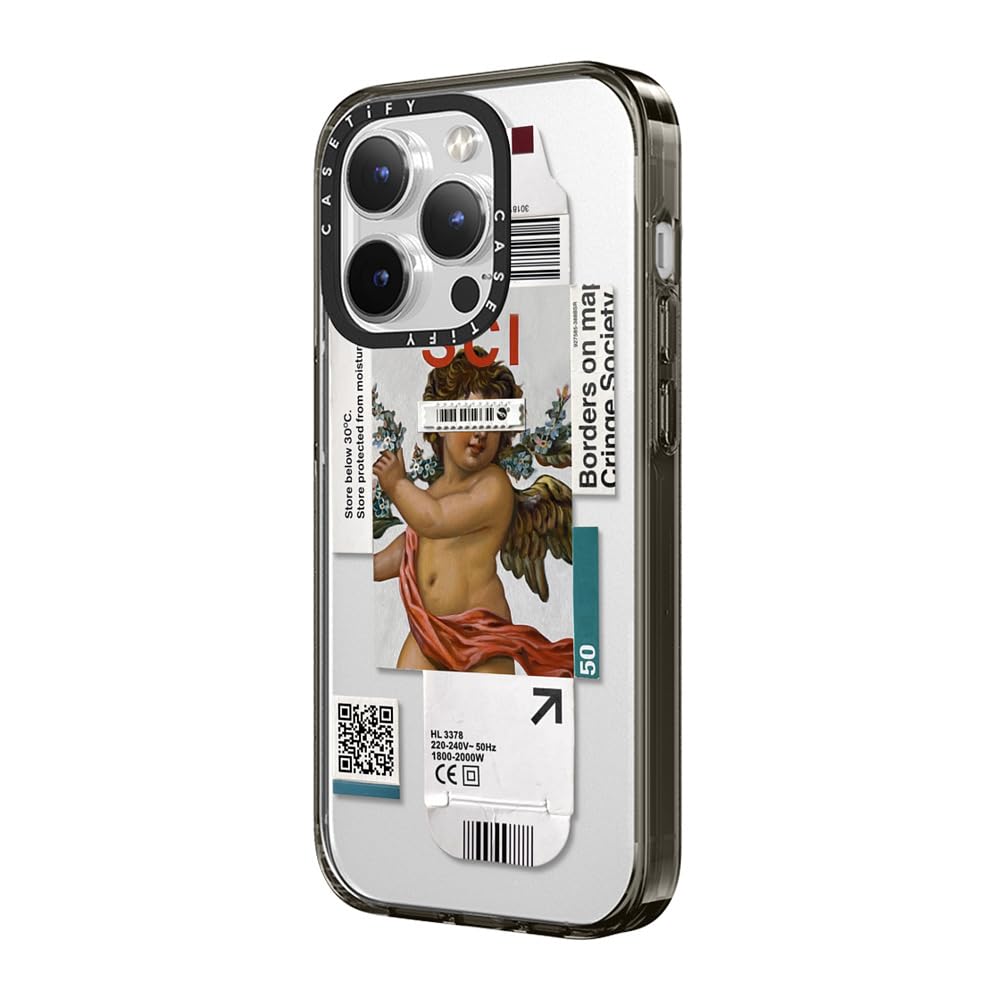 Casetify Compact Iphone 15 Pro Max Case [2X Military Grade Drop Tested / 4Ft Drop Protection]   Cute Prints   Below 30 Degrees