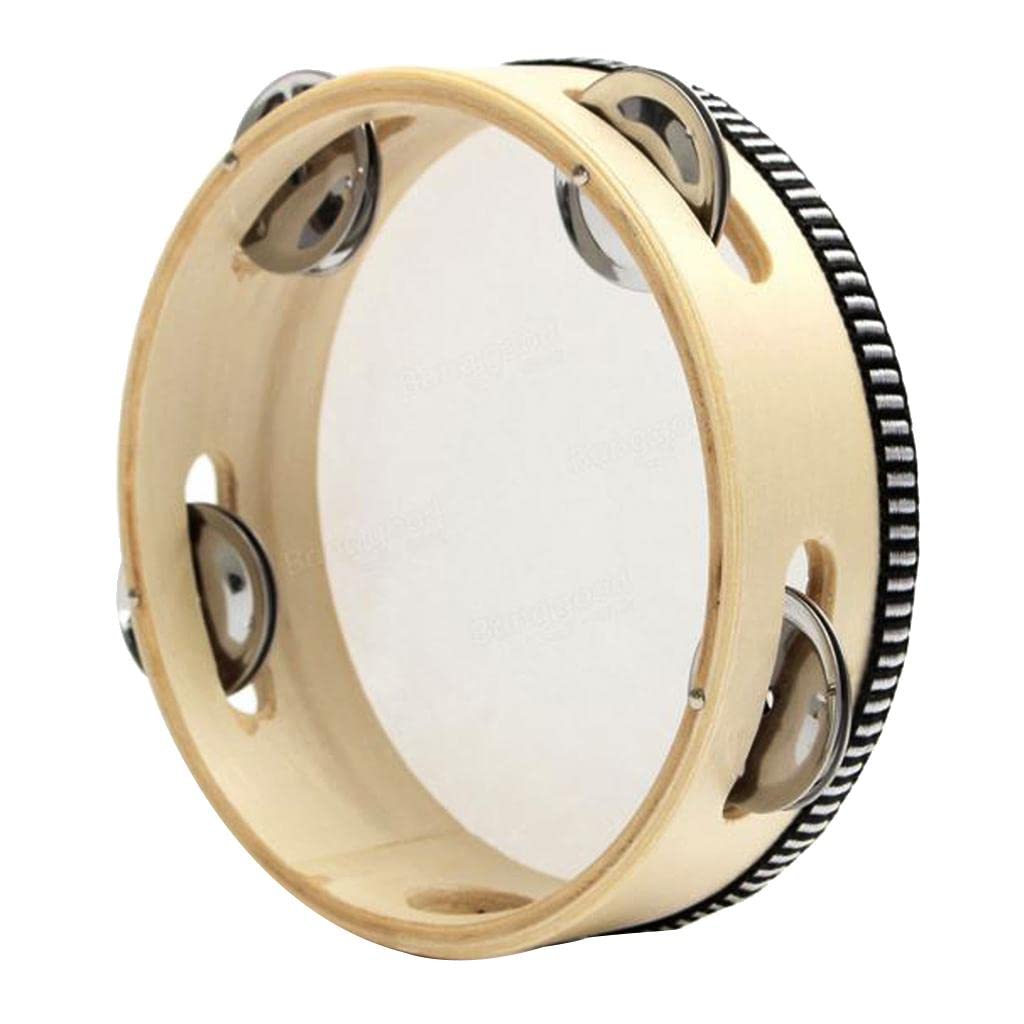 THE STYLE SUTRA Educational Toy Musical Hand Percussion Tambourine Hand Bell Beat Instrument