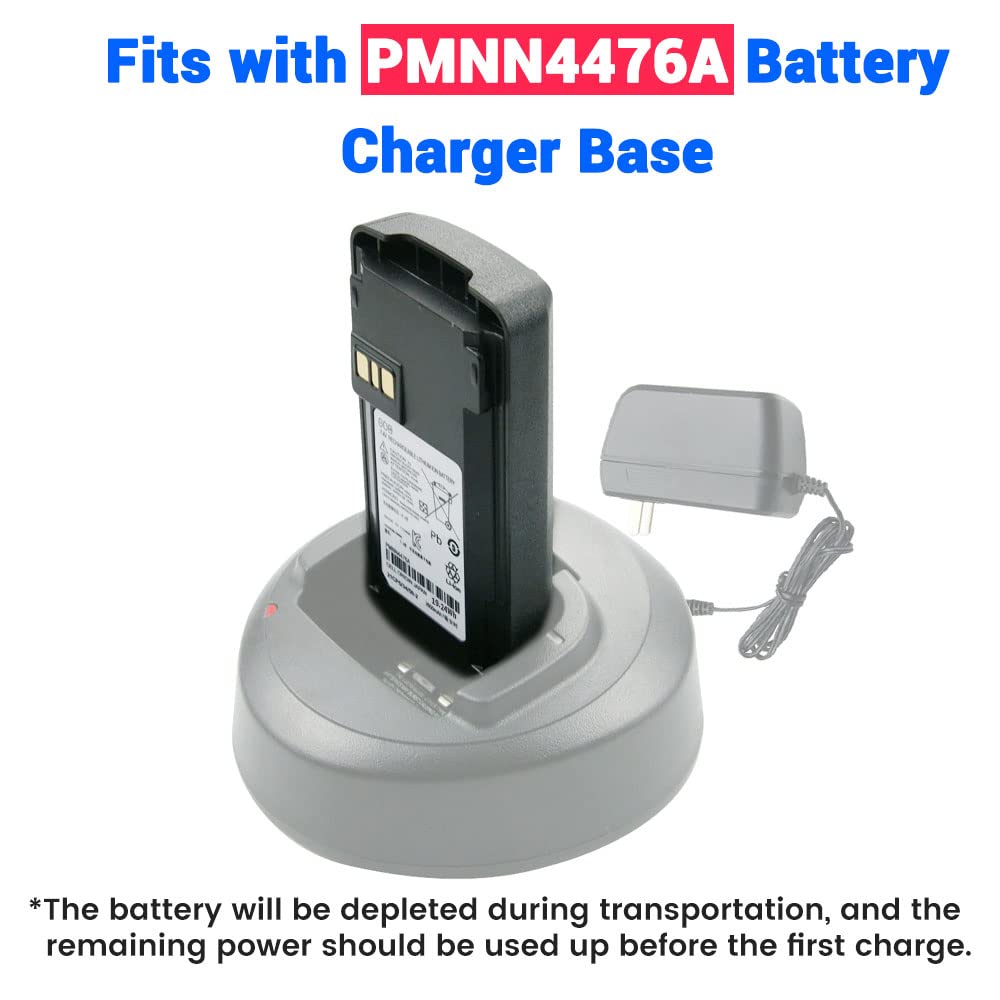 Vineyuan Pmnn4476A Battery 2600Mah Walkie Talkie Rechargeable Battery For Motorola Cp1200 Cp1300 Cp1600 Ep350 Cp185 Radio Batter