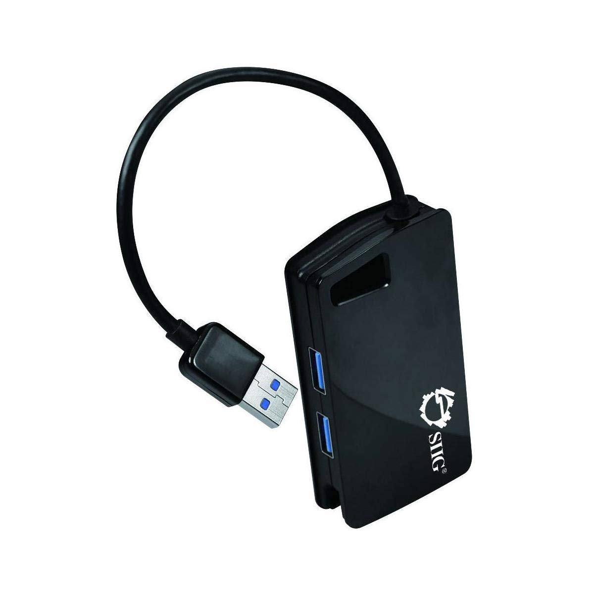 Siig Ju H30812 S1 Super Speed Usb 3.0 4,Port Hub, 4 Ports, Black