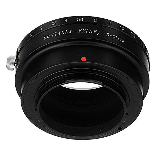 Fotodiox Pro Lens Mount Adapter - Contarex Lens (Crx-Mount) Lens To Fujifilm X-Series With Declicked Aperture Control Dial; Fits
