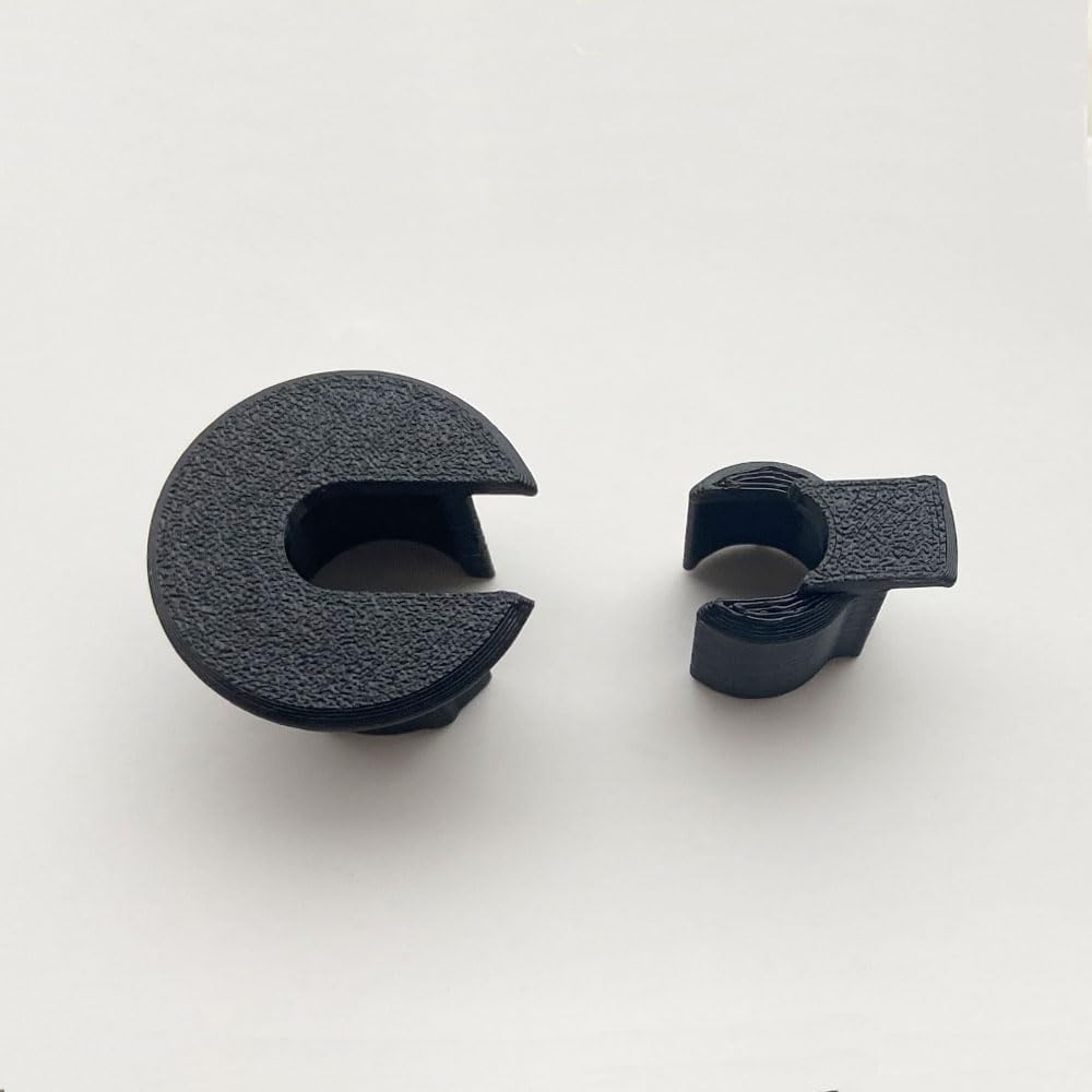 Fanrte 3/4 Inch Wall Hole Cable Feed Through Bushings For Starlink Masonry Routing Kit Ethernet Cable Grommet, 2 Pcs Snap On Wal