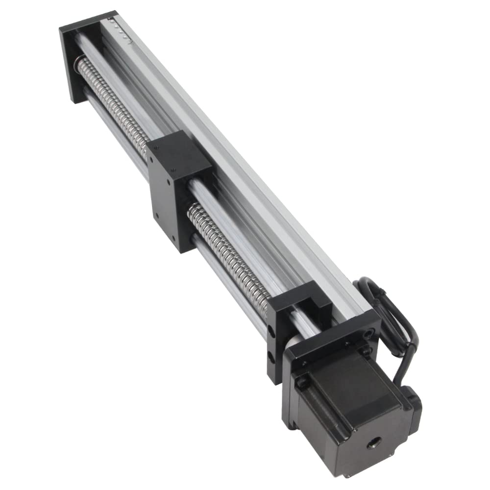 Befenybay 300Mm Effective Travel Length Double Optical Axis Guide Ballscrew Sfu1605 With Nema23 Stepper Motor For Diy Cnc Router