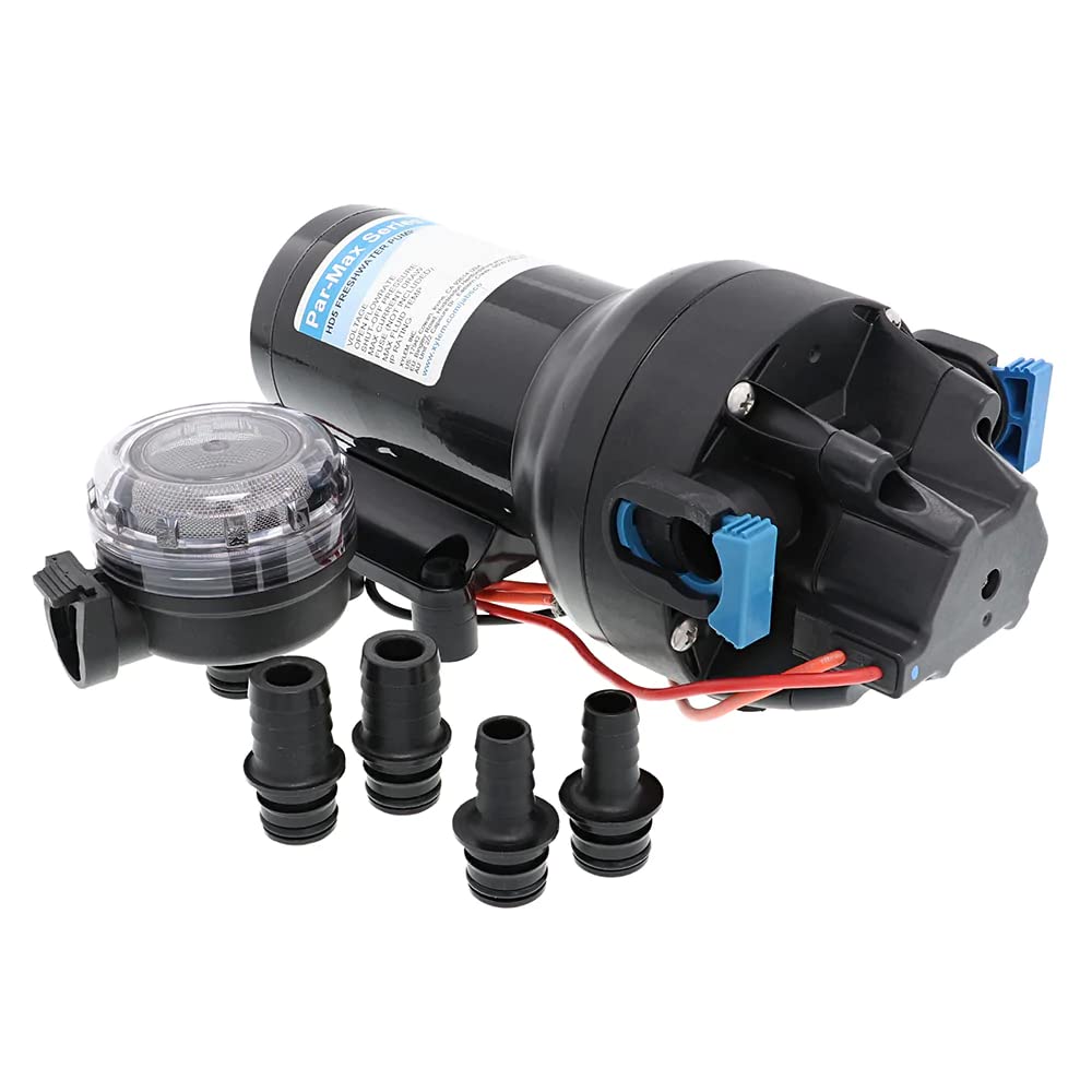 Jabsco Par-Max Hd5 Heavy Duty Water Pressure Pump - 12V - 5 Gpm - 60 Psi,WBHDWB08TJ4ZDGL