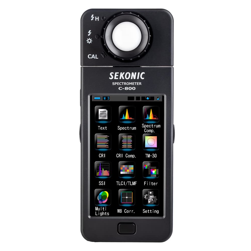 Sekonic C-800 SpectroMaster Colour and Illuminance Meter