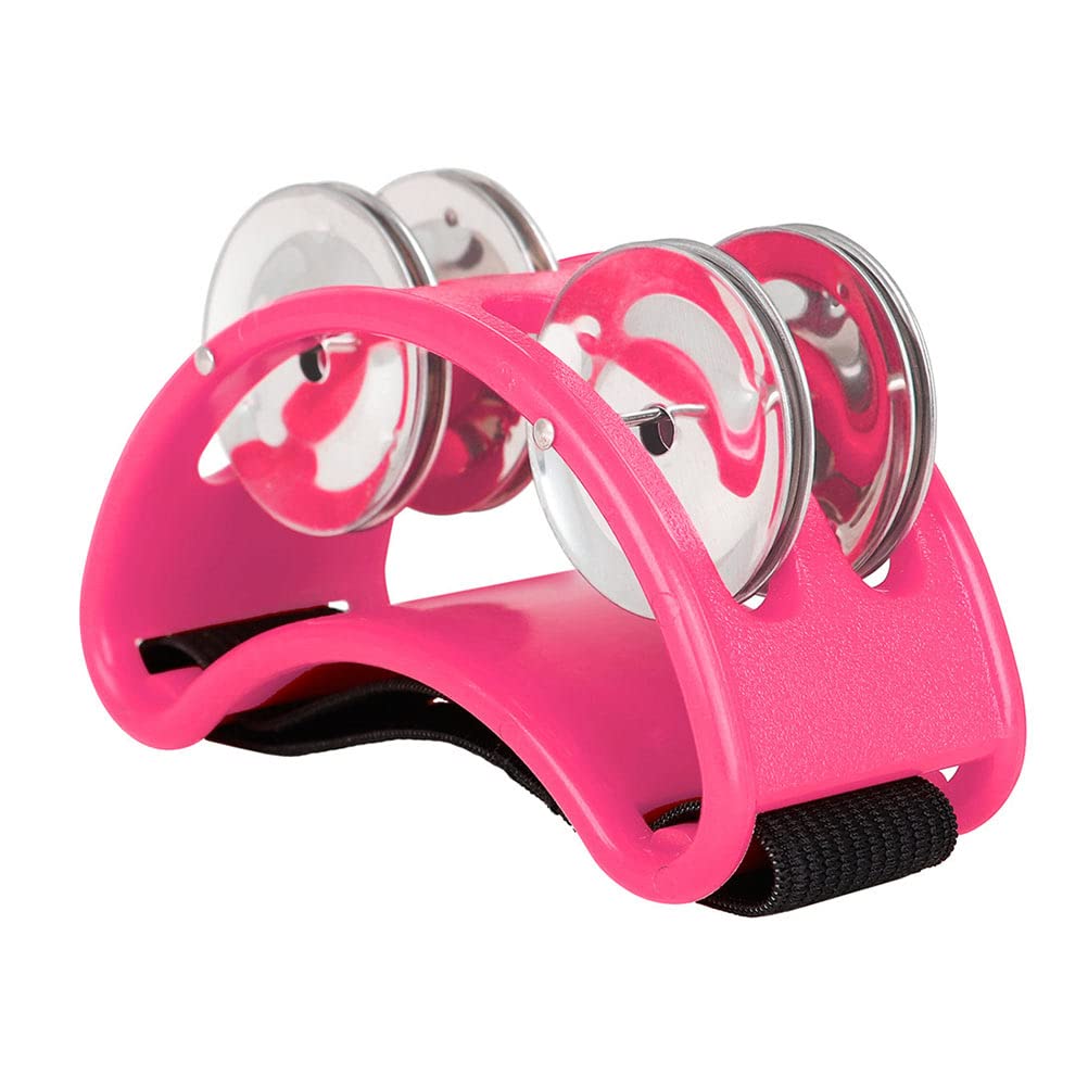 EXCLUZO Foot Tambourines Percussion Instrument Unique Footbell Shakers Musical Instrument