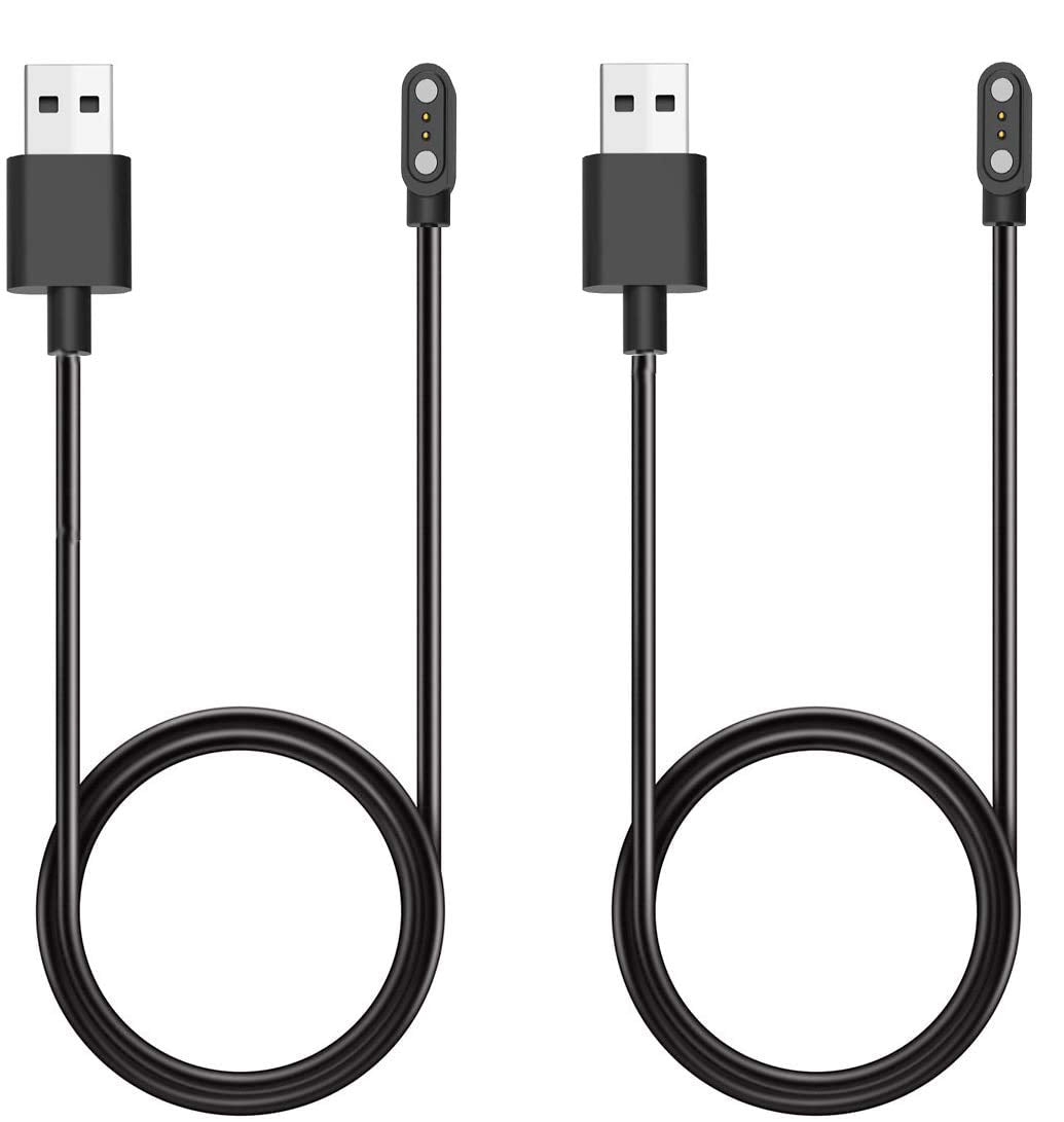 Portable Magnetic Charger With Usb Charging Cable Cord For Smart Watch, Compatible For Id205L Id205U Id205S Series.