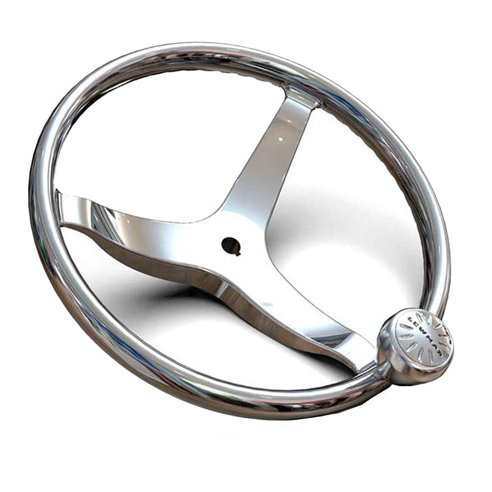 Lewmar 3 Spoke 13.5'' Steering Wheel W/Power-Grip Knob,WBAUVB0CWYXNGZS