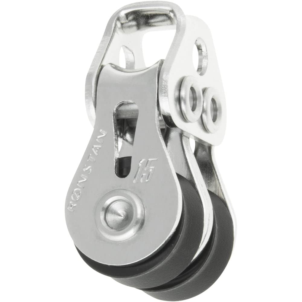 Ronstan Series 15 Ball Bearing Utility Block   Double, Loop Head