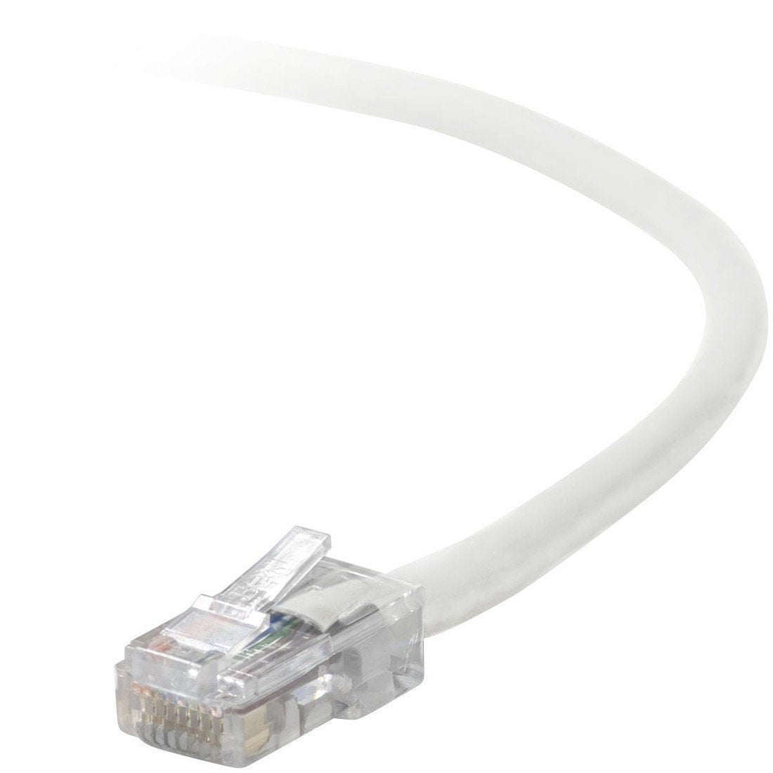 Belkin Cat5e Patch Cable - RJ-45 Male - RJ-45 Male - 12 - White