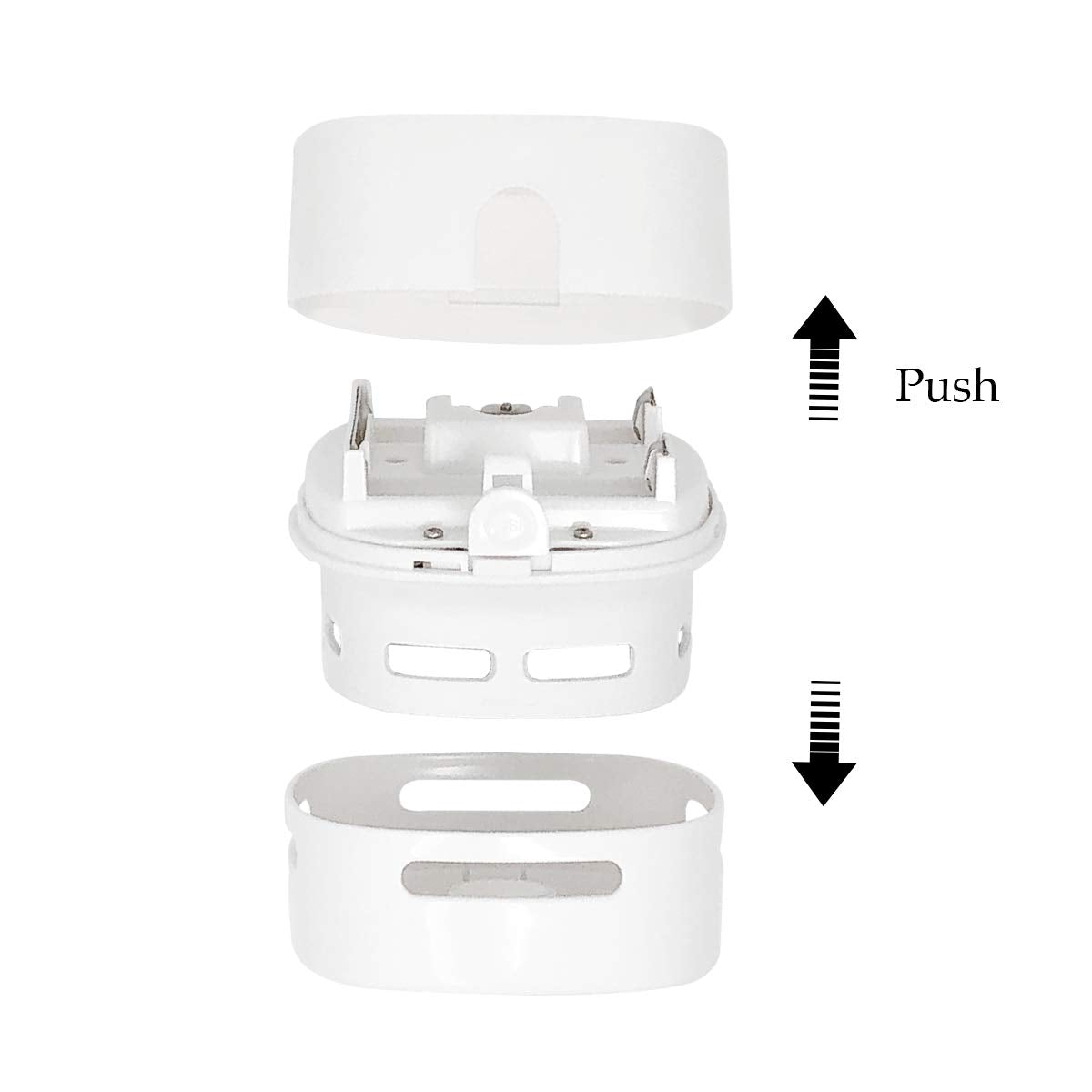 Allydrew Cute Portable Mini Vacuum Cleaner For Home And Office, White Box