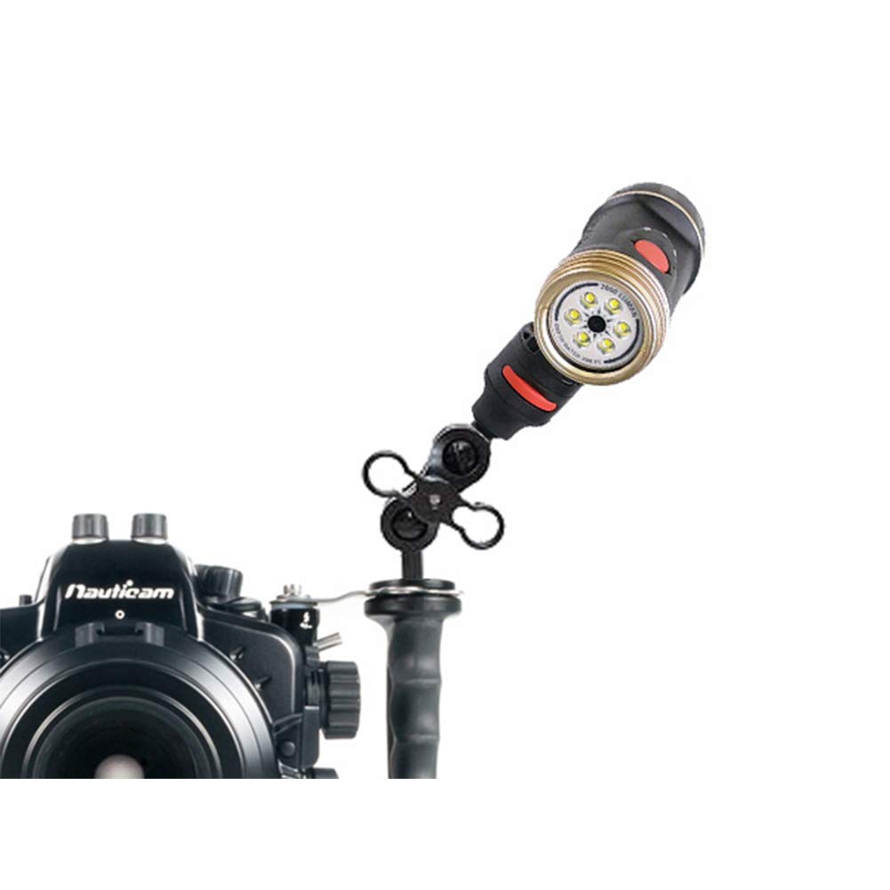 Sealife Flex Connect Sea Dragon 1 Inch/25Mm Ball Joint Adapter Compatible With Sea Dragon Underwater Lights For Underwater Photo