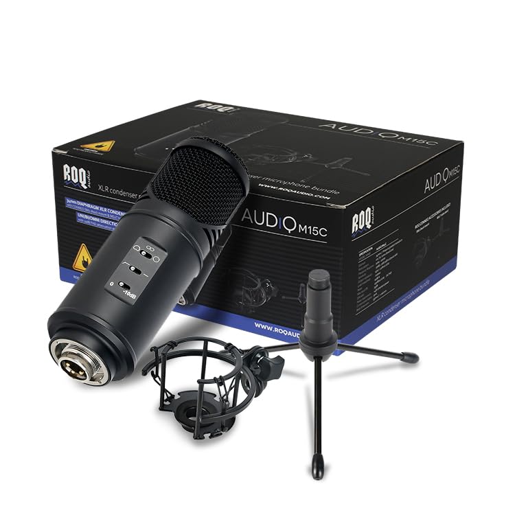 Roq Audio Condenser Microphone (M15C B)
