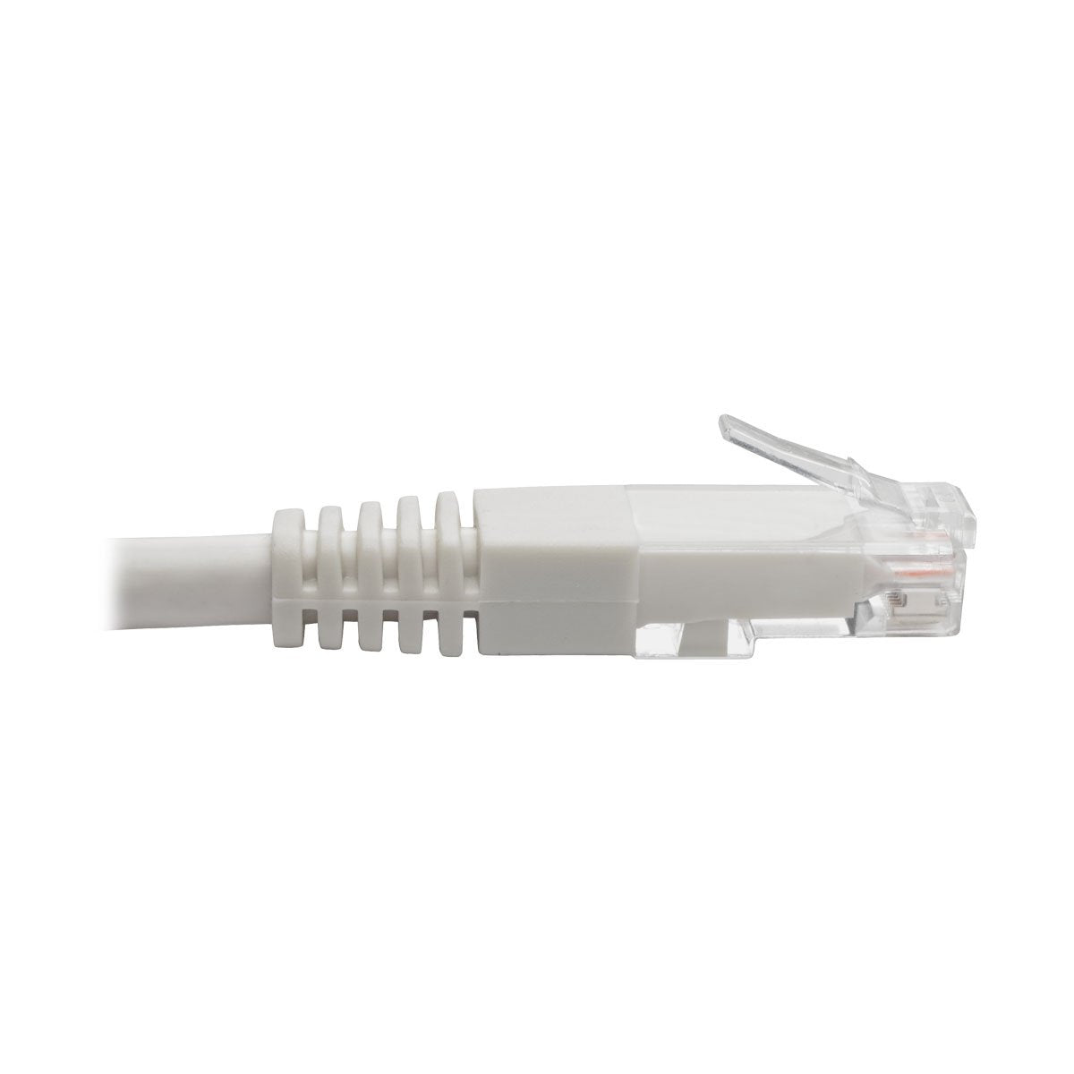 Tripp Lite Cat6 Cat5E Gigabit Molded Patch Cable Rj45 M/M White 550Mhz 100Ft 100' (N200 100 Wh)