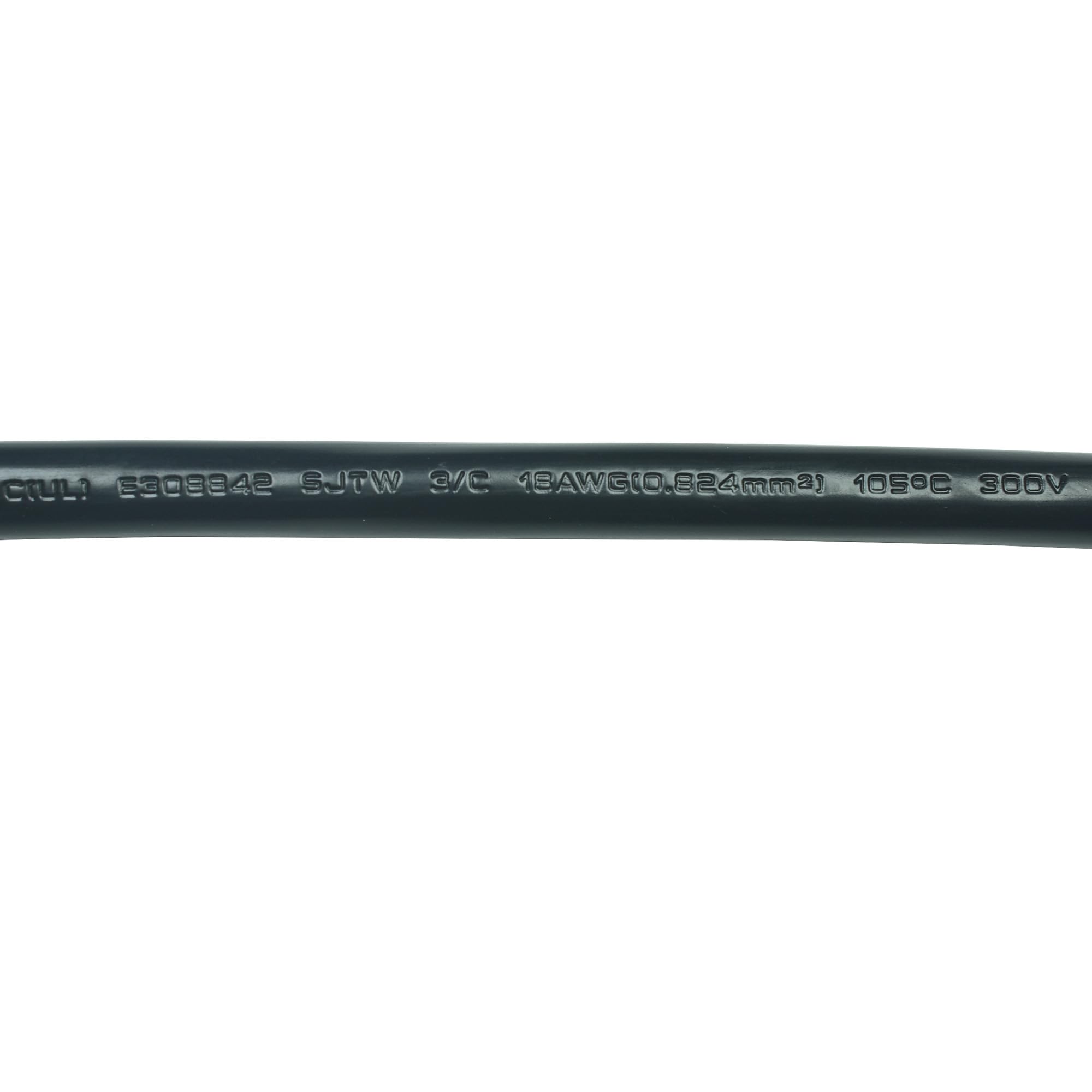 18 Gauge 3 Prong Nema 5 15 Plug Heavy Duty Cord Us Sjtw Replacement Power Supply Cable 10A 125V Pigtail For Power Tools And Ac A