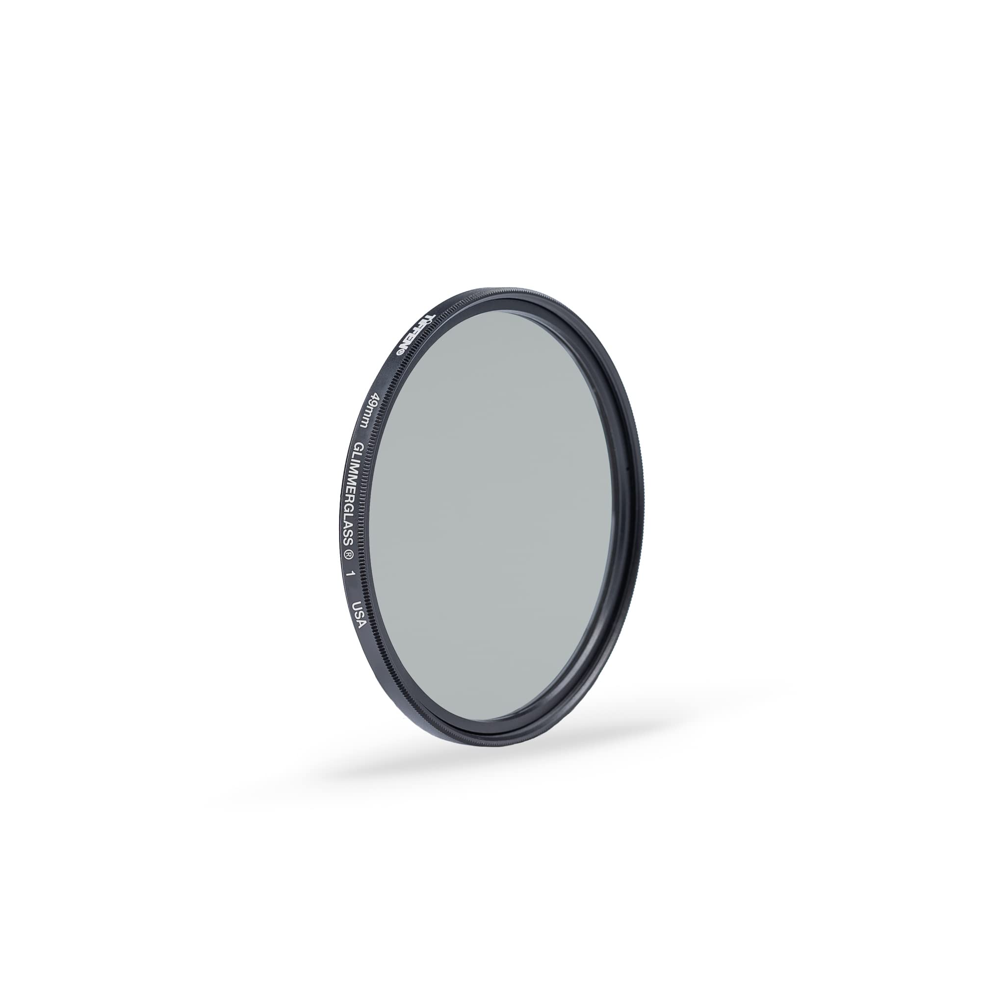 Tiffen 49Mm Glimmer Glass 1 Color Correcting Filter