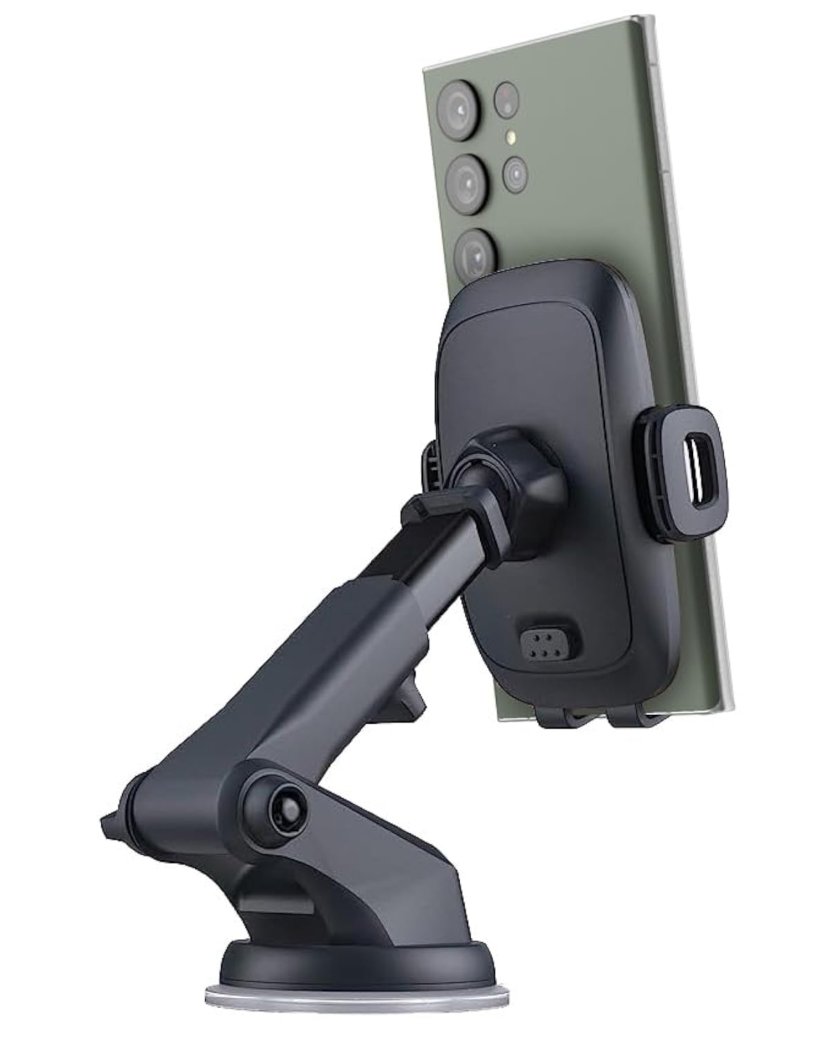 Encased Phone Holder Car Mount for Samsung Galaxy S23 Ultra / S23 Plus / S22 Ultra (Windshield and Dash Mountable) Compatible wi