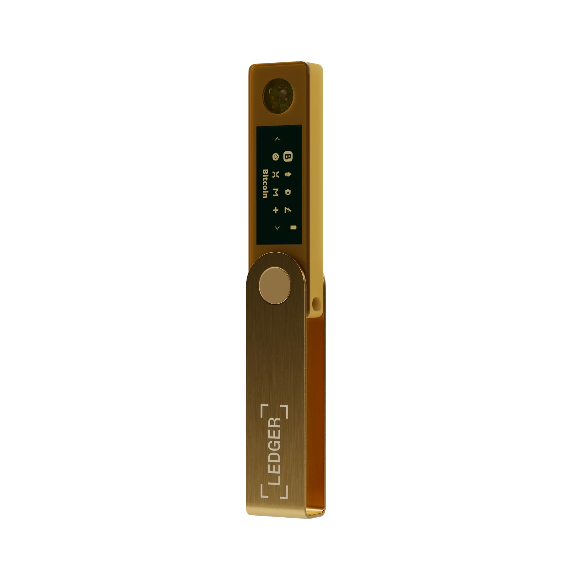 Ledger Nano X - Secure And Manage Your Crypto & Nfts On-The-Go With Our Bluetooth-Enabled Hardware Wallet (Gold)
