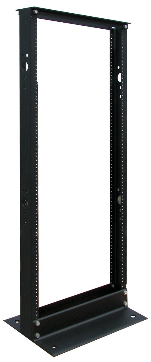 Tripp Lite 25U 2 Post Open Frame Server Rack, Standard 19 Inch Width For Network Equipment, 800 Lbs Capacity, 12 24 Threaded & N
