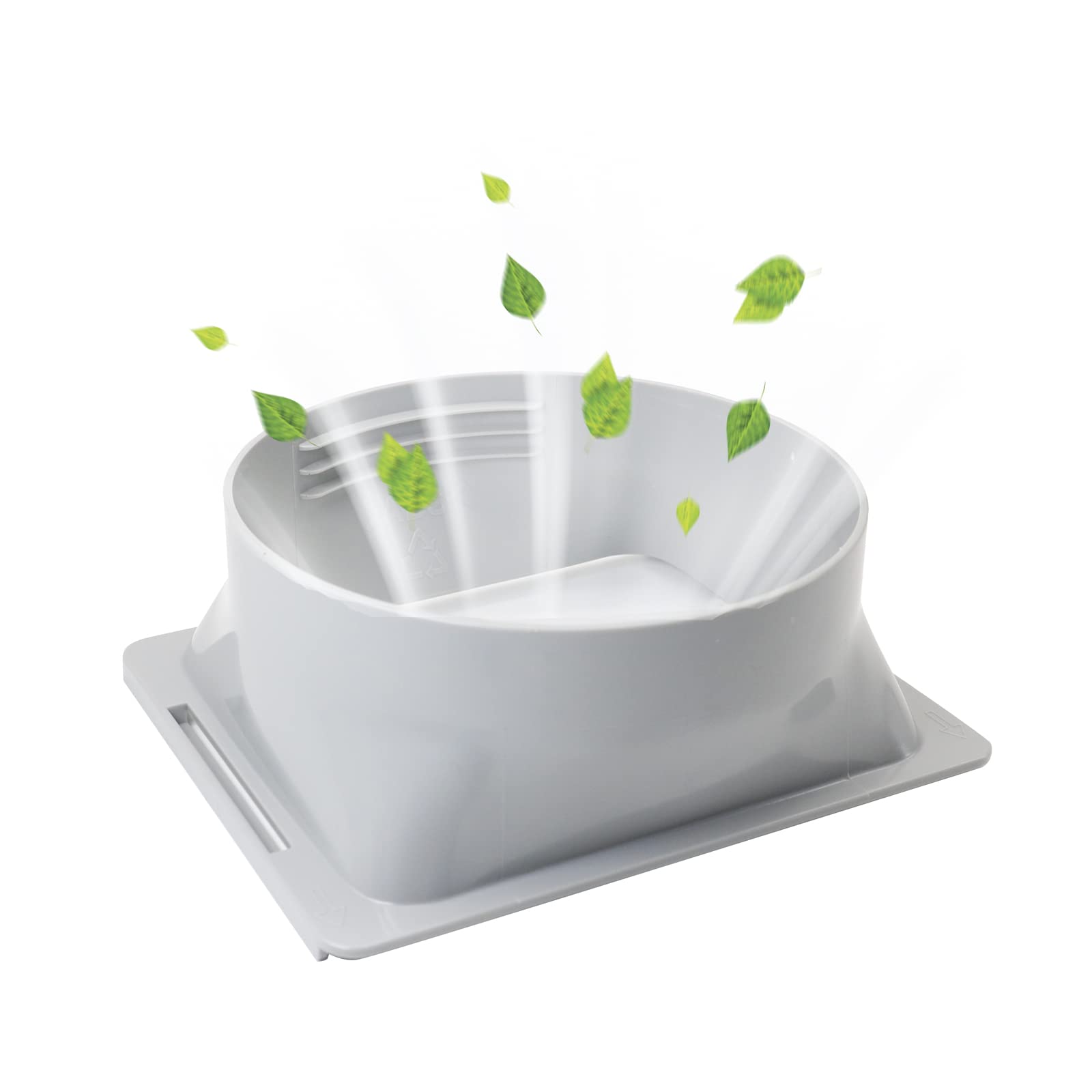 Nwestun 5.9 Inch Portable Air Conditioner Exhaust Hose Coupler Window Adapter A/C Connector, Portable Ac Hose Connector, Suit Fo