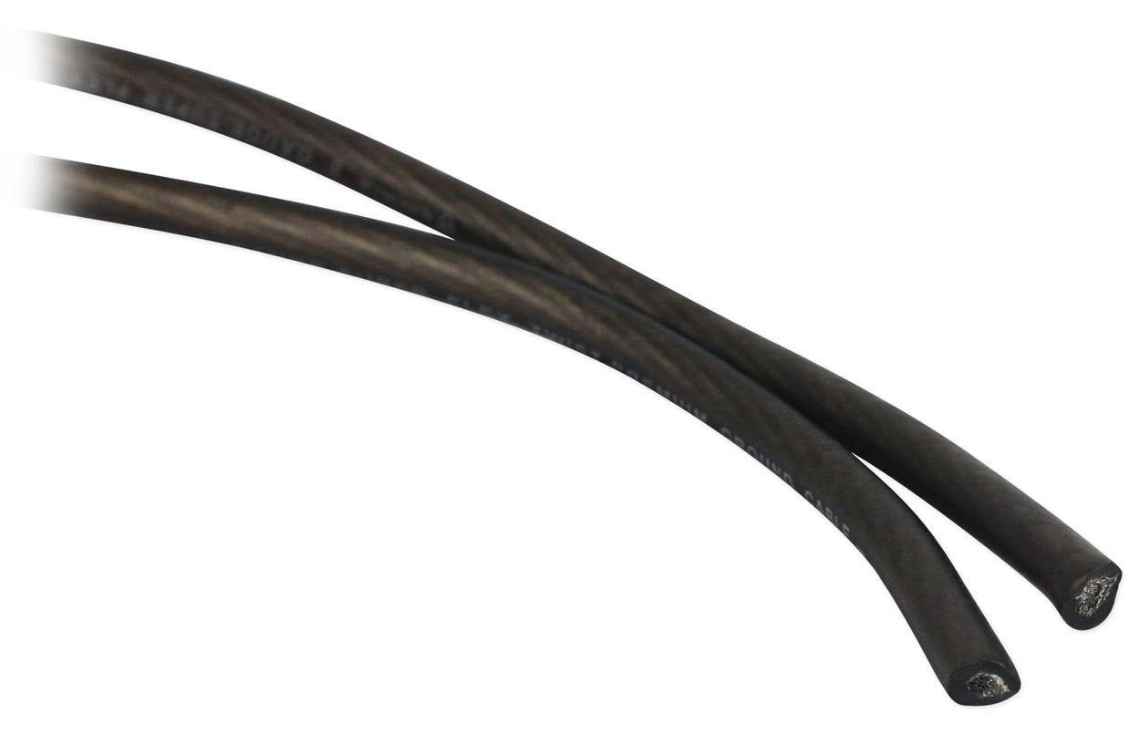 Rockville Rwk82 8 Gauge 4 Chan Car Amp Wiring Installation Wire Kit (2) Rca'S,Black