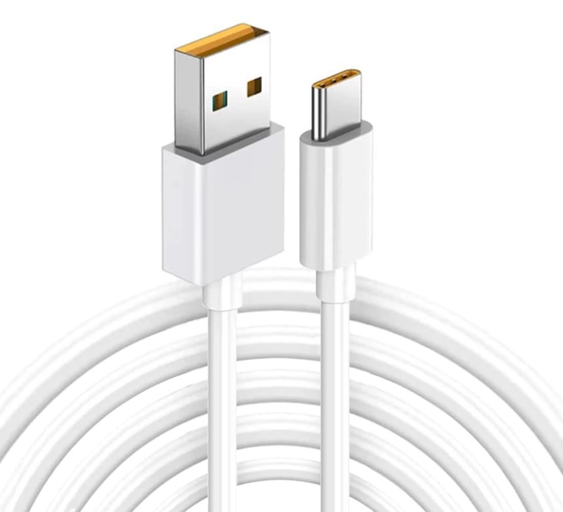 Sounce Realme 65W Super Vooc Charge, Data Sync Fast Charging TypeC Cable Compatible for Realme XT, Realme XT 730G, Realme X2, R
