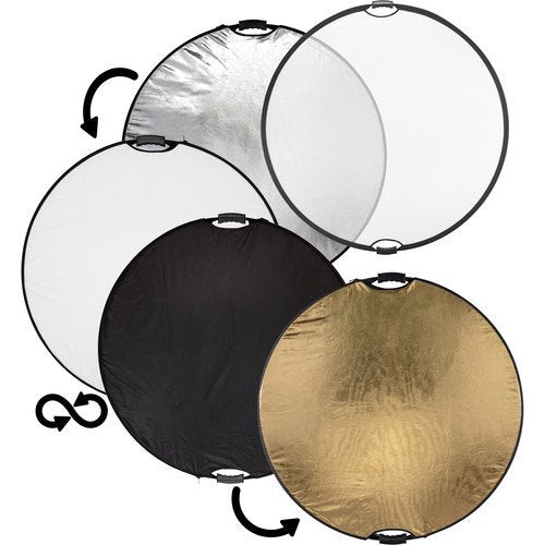 Impact 5 In 1 Collapsible Circular Reflector With Handles (32'')