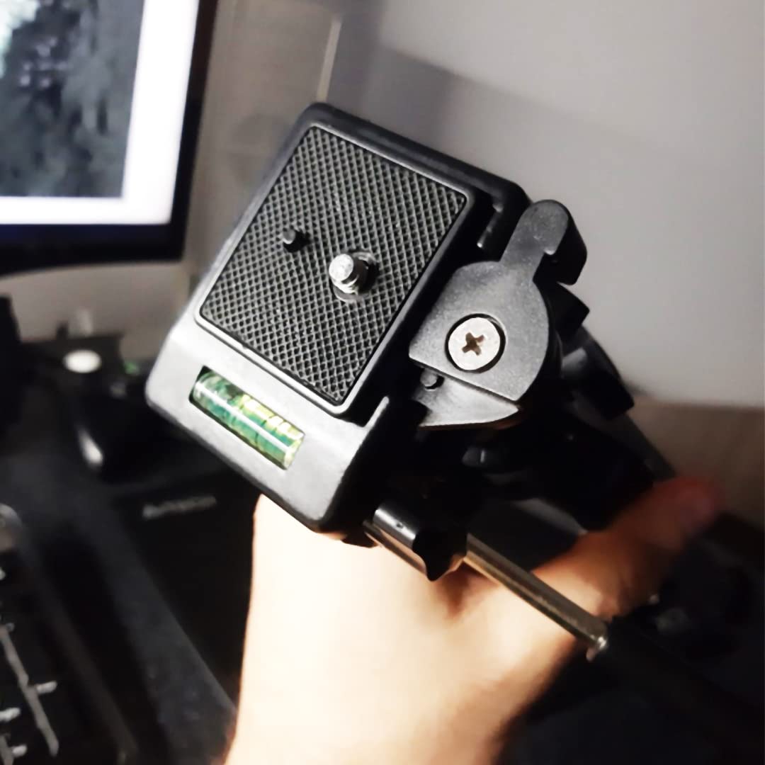 2 Pack 41Mm Tripod Quick Release Plate Camera Mounting Adapter, Qr Plate Camera Tripod Ball Head Parts Replacement Compatible Wi