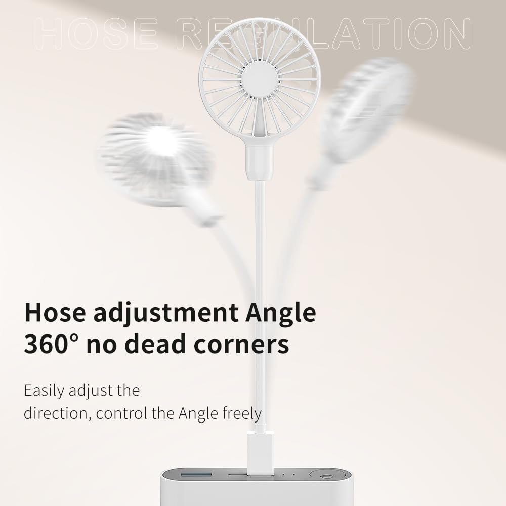 Usb Fan, Mini Portable Fan For 360 Rotation, Small Personal Fan For Home Office, Desk Fan Compatible With All Usb Outputs Such A