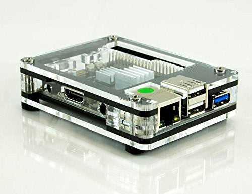 Rock64 Case Zebra Black Ice For The Rock64 Media Board ~ C4Labs