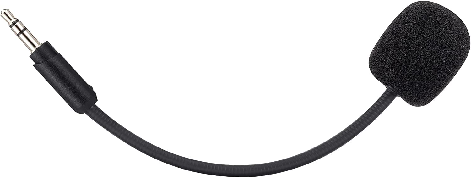 UNCLE LIGHT Replacement Game Mic for Logitech G233 / G433 Headset on PS4 PS5 Xbox One PC, 3.5mm Detachable Boom Microphone