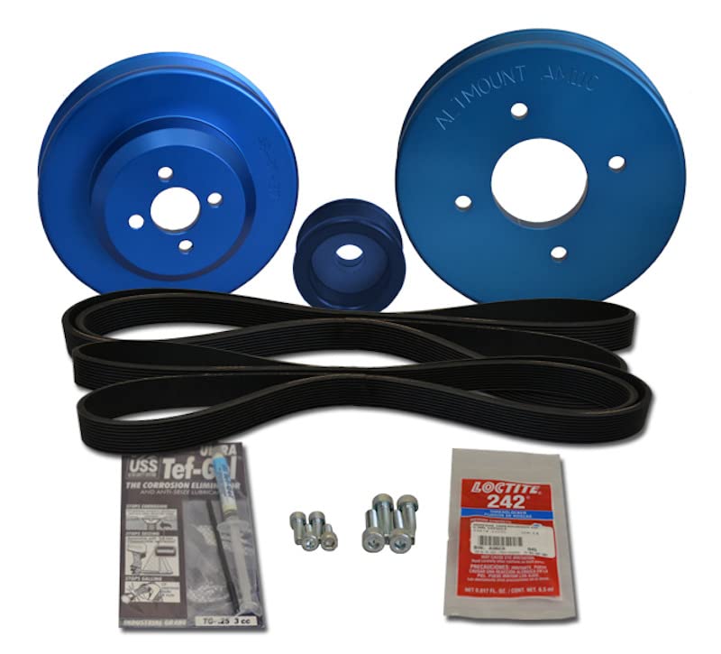Balmar Pulley Kit F/Yanmar 4Jh2-Te, 4Jh2-Hte, 4Jh2-Dte 4Jh2-Ute,WBAUVB0B5ZVF792