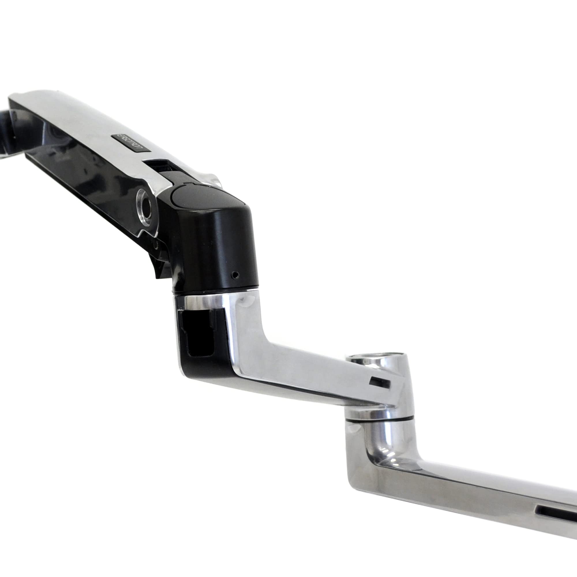 Ergotron � LX Monitor Arm Extension � Add on for LX Desk and LX Wall Monitor Arms, LX Keyboard Arm � Polished Aluminum