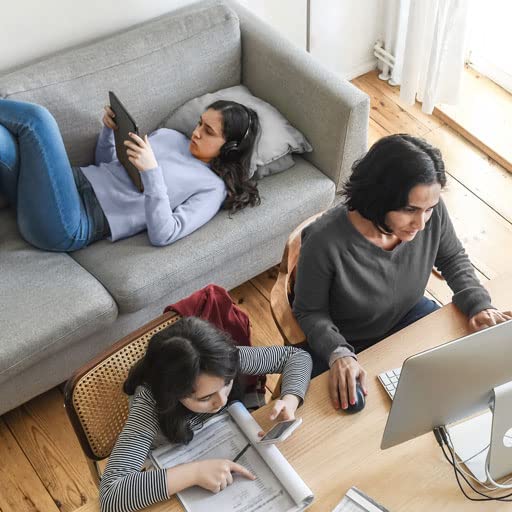 Linksys Re9000: Ac3000 Tri Band Wi Fi Extender, Wireless Range Booster For Home, 4 Gigabit Ethernet Ports, Works With Any Wi Fi