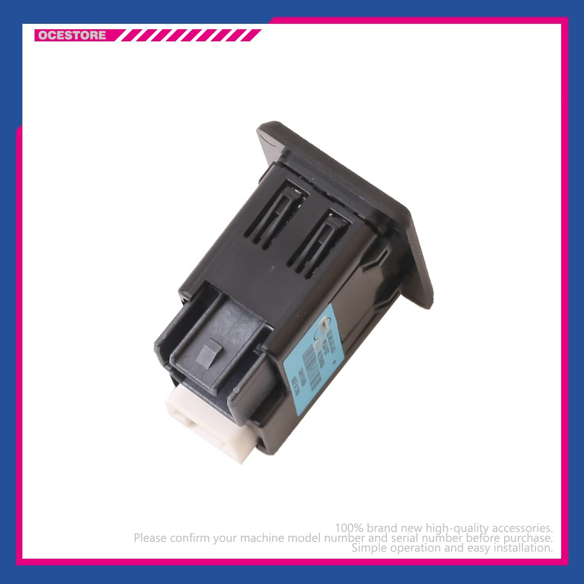 Ocestore 28023 4Ba0B Audio Auxiliary Jack 280234Ba0B Compatible With 370Z Altima Rogue Sport Frontier Xterra