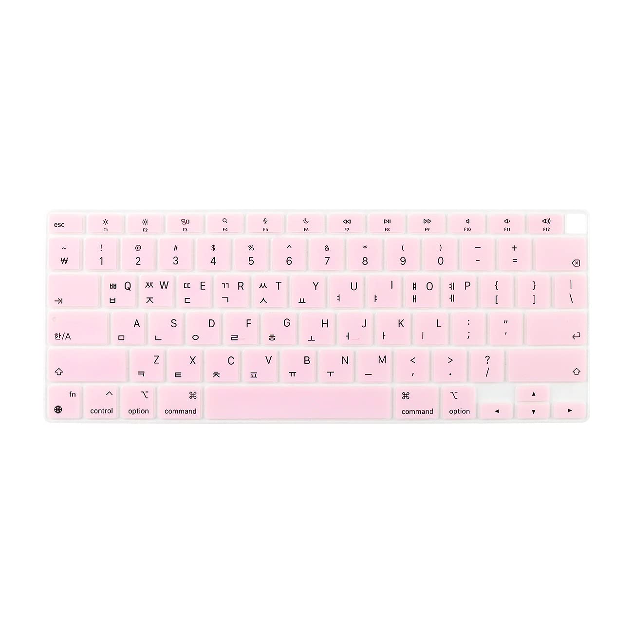 Korean Silicone Keyboard Cover For Macbook Latest Air 13.3'' 13'' 2020 With M1 Processor (Model A2337) Touch Id Compatible With