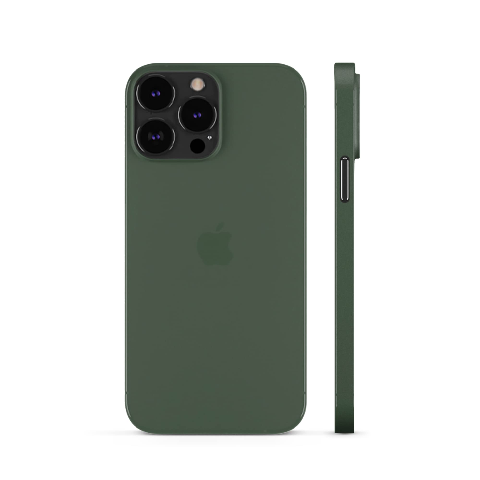 Peel Ultra Thin Iphone 13 Pro Case, Midnight Green   Minimalist Design | Branding Free | Protects And Showcases Your Apple Iphon