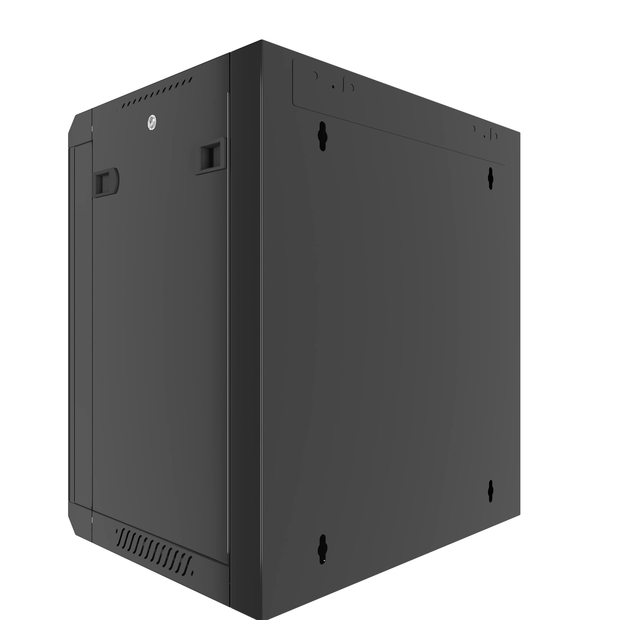 12U   Server Rack   Wall Mount Rack   Locking Cabinet For Network   Electronics   Security   Audio   Video   Av Equipment   Data Rack   18 Inch Depth Server Cabinet