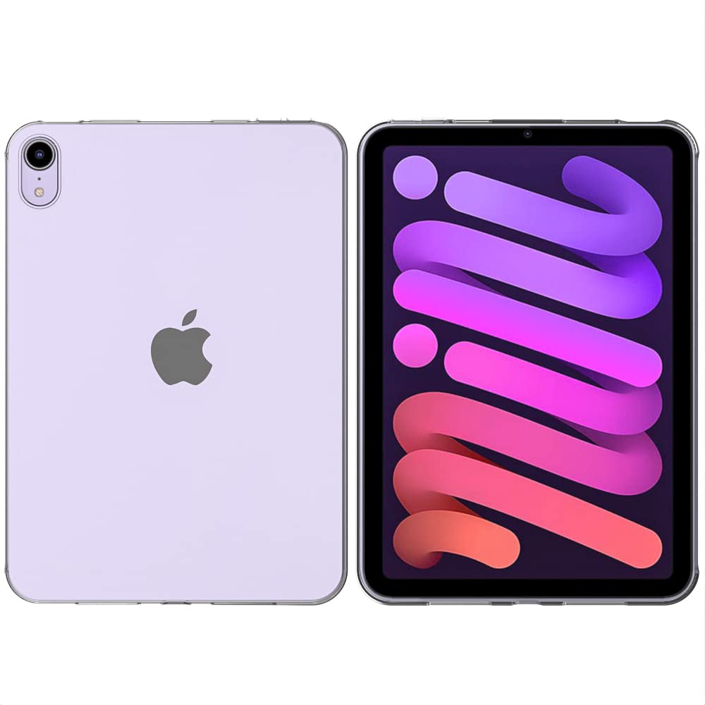 Puxicu Case For Ipad Mini 7Th/6Th Generation (2024/2021), Slim Design Flexible Soft Tpu Protective Cover For Ipad Mini 6/7 8.3 I