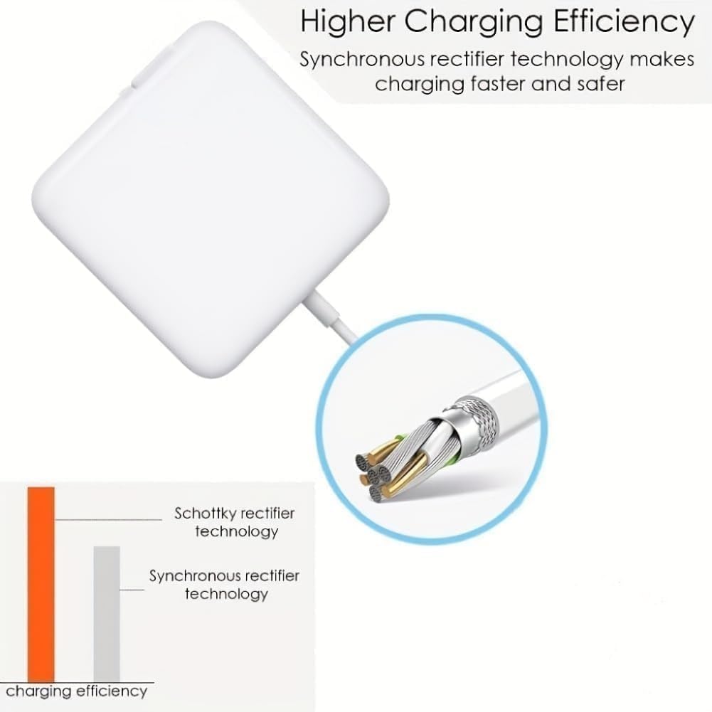Universal Charger,Replacement For 45W T Tip Charger,Compatible With Mac Book Air 11 Inch & 13 Inch Between 2012 2017