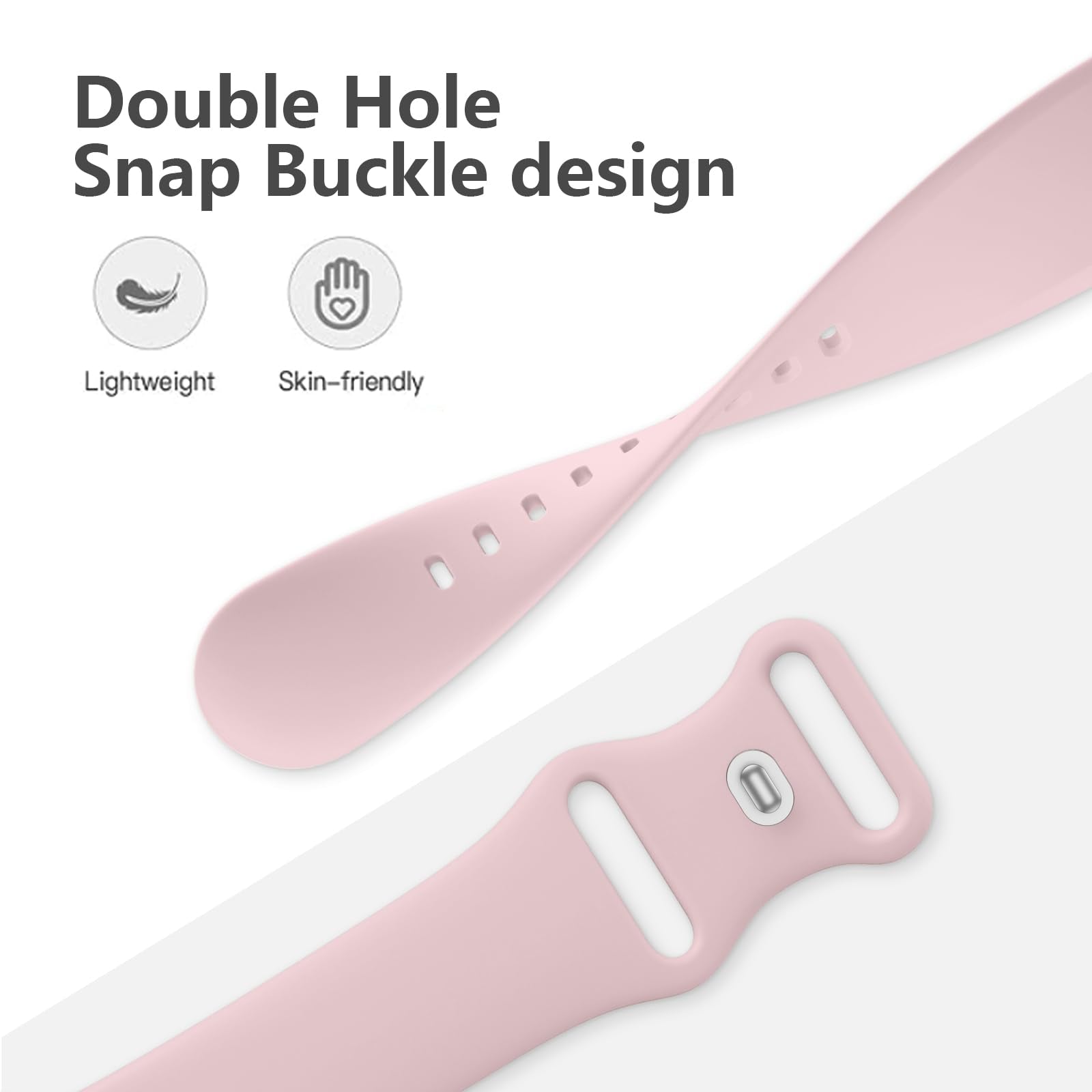 Imivio Sport Band Compatible With Apple Watch Bands For Women 38Mm 40Mm 41Mm 42Mm 44Mm 45Mm 49Mm For Men, Soft Silicone Waterpro