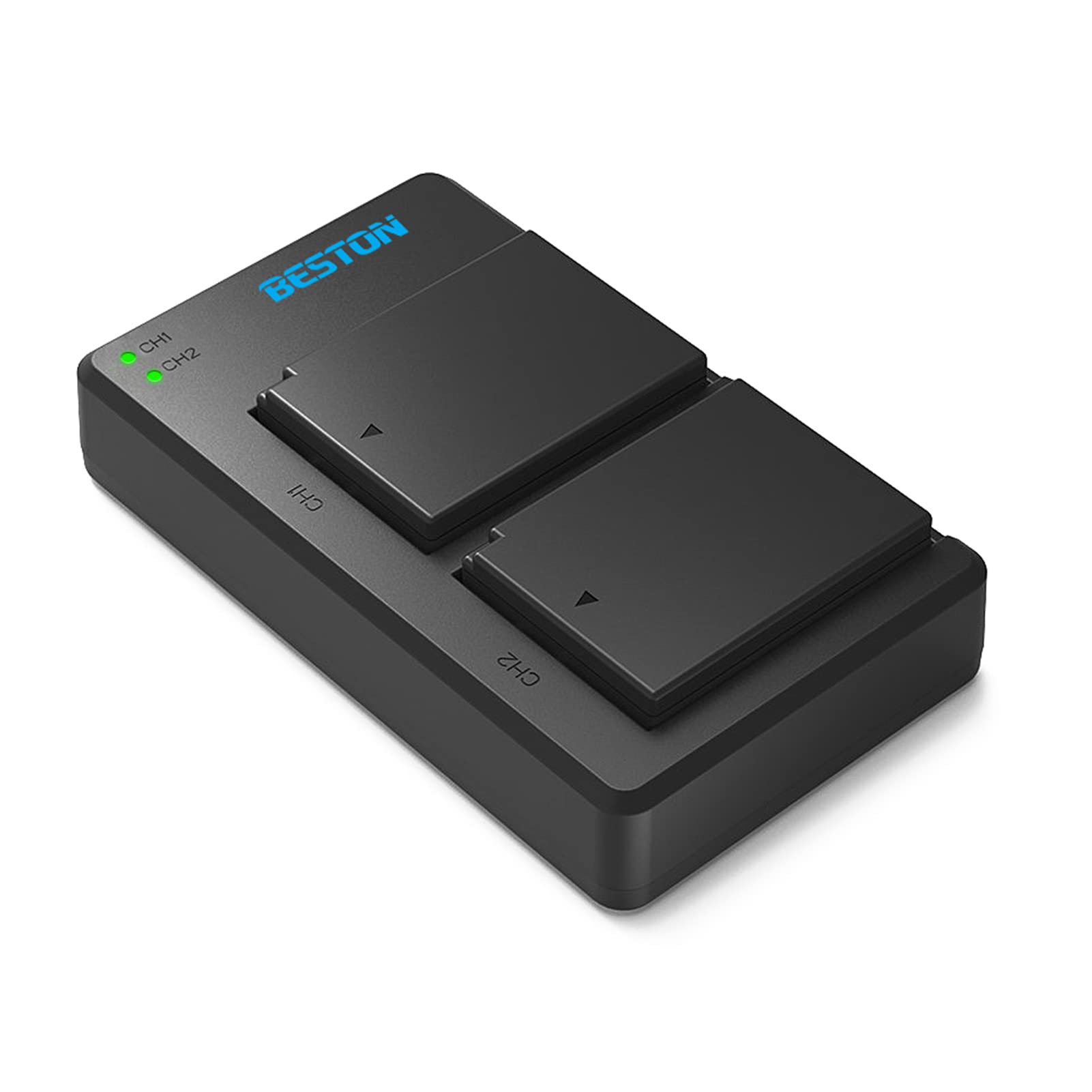 Beston Lp E10 Battery And Charger For Canon Eos Rebel T7 T6 T5 T3 T100 1100D 1200D 1300D 2000D 4000D Dslr Camera (2 Pack)