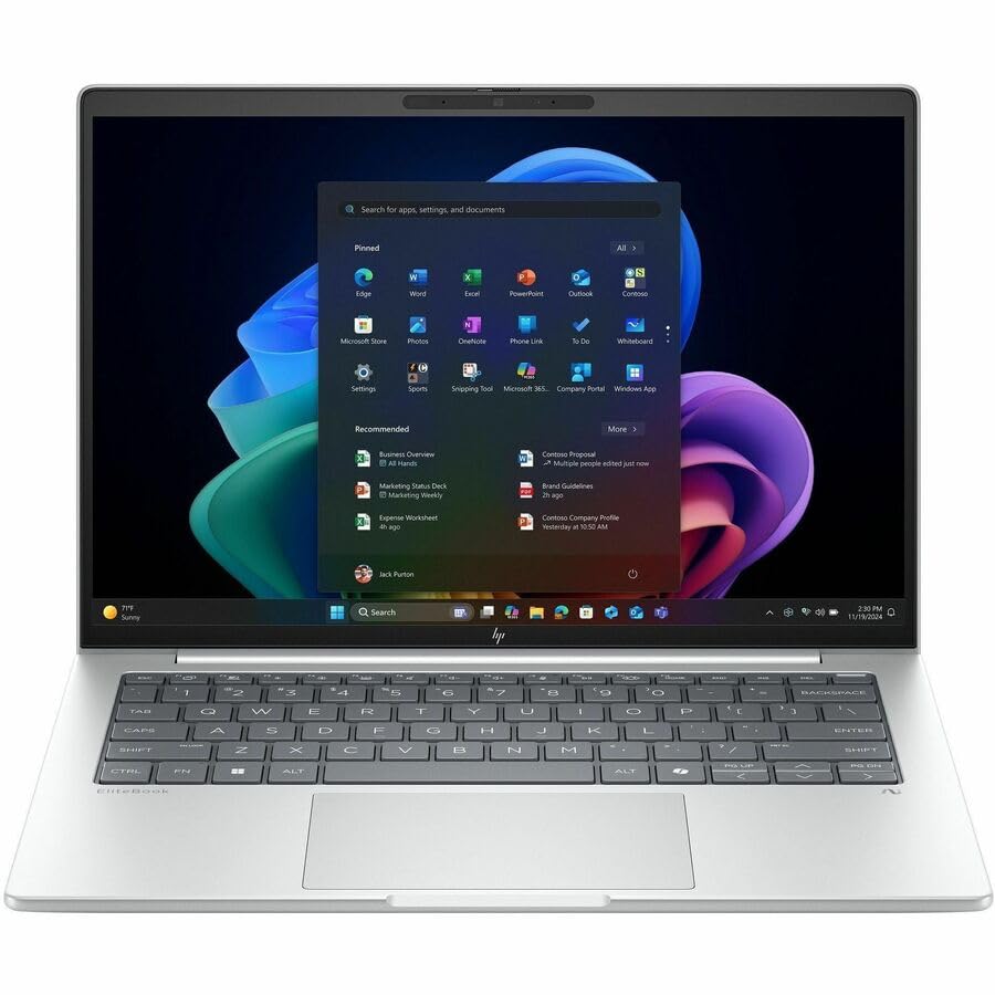 HP EliteBook 8 G1i 14 Touchscreen Notebook - WUXGA - 60 Hz - Intel Core Ultra 5 228V - 32 GB - 512 GB SSD - English Keyboard - G